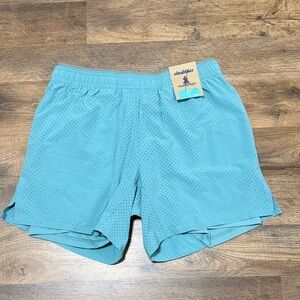 Chubbies Ultimate Training shorts featuring a mesh overlay and a built-in liner